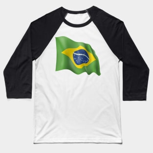 Brazil Art Baseball T-Shirt